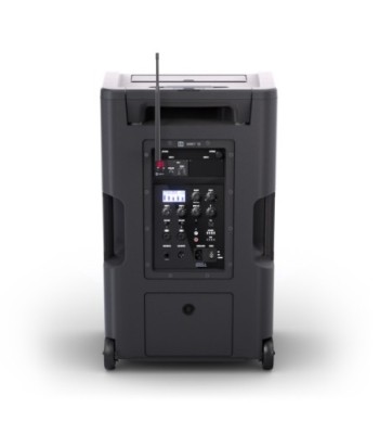 LD Systems 12" Portable battery-powered Bluetooth® PA System with mixer and 1 × headset microphone (incl. bodypack)
