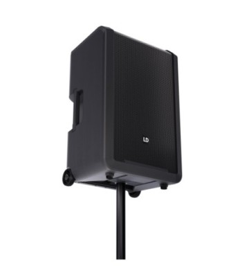 LD Systems 12" Portable battery-powered Bluetooth® PA System with mixer and 1 × headset microphone (incl. bodypack)