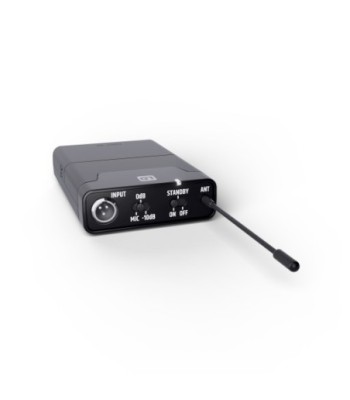 LD Systems 12" Portable battery-powered Bluetooth® PA System with mixer and 1 × headset microphone (incl. bodypack)
