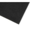 Adam Hall Self-adhesive needle felt, black, 1000 mm × 3.5 mm, made of polyester - 1 Meter.