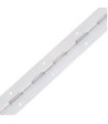 Adam Hall Galvanised steel piano hinge, pre-drilled, 635 mm