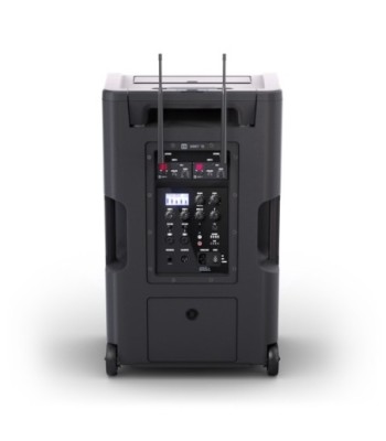 LD Systems 12" Portable battery-powered Bluetooth® PA System with mixer and 2 × wireless handheld microphone