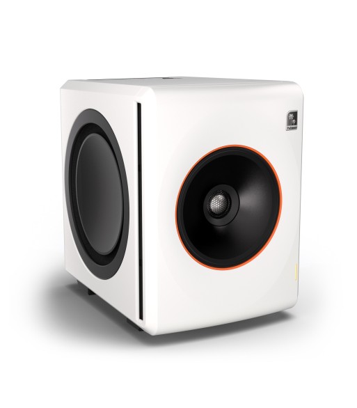 Palmer Active coaxial 3-way studio monitor, white