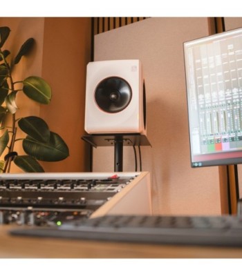 Palmer Active coaxial 3-way studio monitor, white