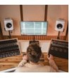 Palmer Active coaxial 3-way studio monitor, white