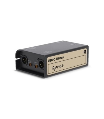 Palmer Active stereo USB-C media DI box
