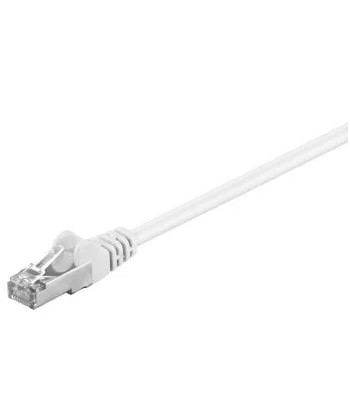 GOOBAY - S/FTP netværkskabel - CAT5e, 2xRJ45, Hvid (3m)