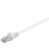 GOOBAY - S/FTP netværkskabel - CAT5e, 2xRJ45, Hvid (3m)