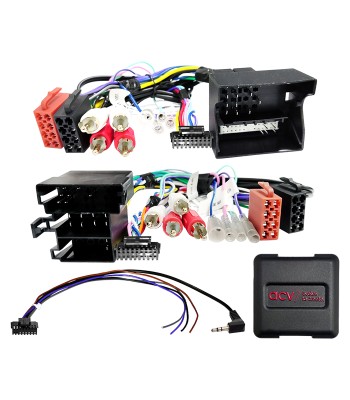 Ratbetj. Audi ISO/Mini ISO/Quadlock Multilead Amp-RCA
