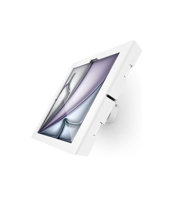 Compulocks iPad Air M2 & M3 13" Apex Enclosure Tilting Wall Mount - White Tablet Indelukke