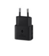 Lader/adapter (USB Type-C, 25W) sort