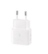 Lader/adapter (USB Type-C, 25W) Hvid