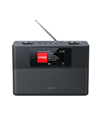 Kenwood CR-ST200S-B Smart Compact Radio - sort