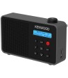 Kenwood CR-M25DAB-B Portable DAB+ radio m/ Bluetooth og indbygget batteri - sort