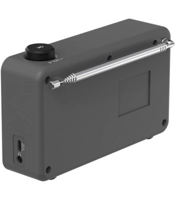copy of Kenwood CR-M25DAB-B Portable DAB+ radio m/ Bluetooth og indbygget batteri - grå