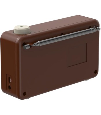 Kenwood CR-M25DAB-B Portable DAB+ radio m/ Bluetooth og indbygget batteri - mocca