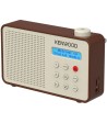 copy of Kenwood CR-M25DAB-B Portable DAB+ radio m/ Bluetooth og indbygget batteri - mocca