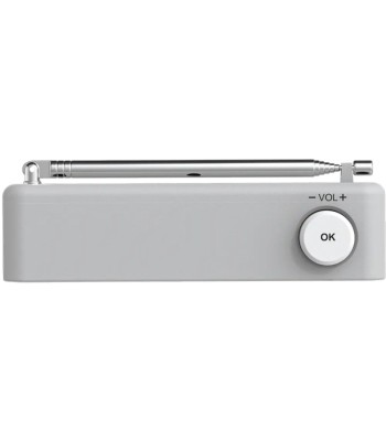 Kenwood CR-M25DAB-B Portable DAB+ radio m/ Bluetooth og indbygget batteri - hvid