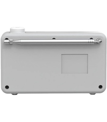 Kenwood CR-M25DAB-B Portable DAB+ radio m/ Bluetooth og indbygget batteri - hvid