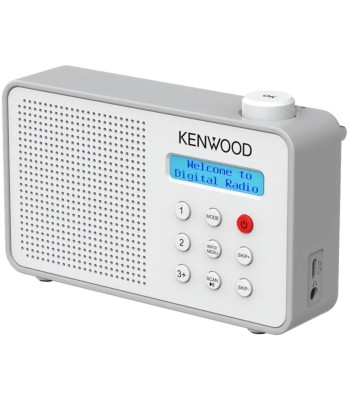 copy of Kenwood CR-M25DAB-B Portable DAB+ radio m/ Bluetooth og indbygget batteri - hvid