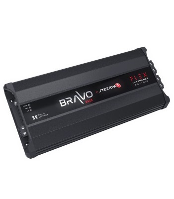 Stetsom BRAVO BASS Flex 8K 0,5~1 ohm (Auto) Mono Klasse D Bilforstærker