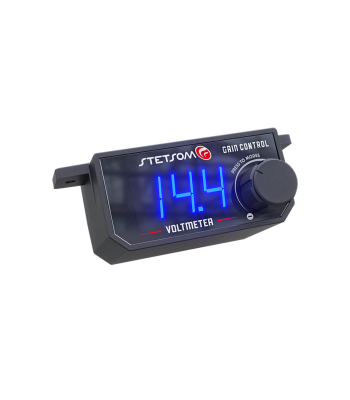 Fjernbetjening med digitalt voltmeter