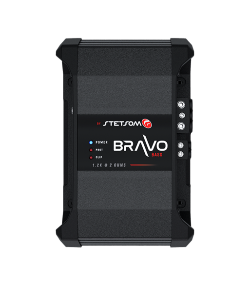 Stetsom BRAVO Bass 1200W 2 ohm Mono Bilforstærker