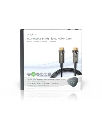 Aktivt optisk ultrahurtigt HDMI™-kabel med Ethernet 10m