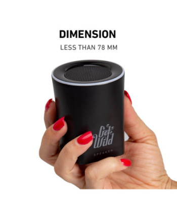 SBS Wild Portable højttaler. Sort