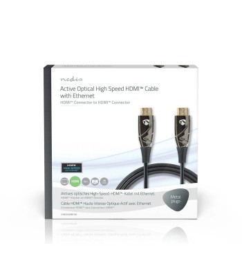 Aktiv Optisk High Speed ​​HDMI-kabel med Ethernet 20m