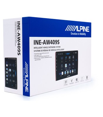 Alpine INE-AW409S Multimedieskærm CarPlay Android Auto