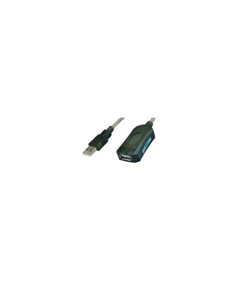 Aktiv USB-forlængerkabel type A han/type A hun