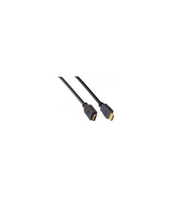 HDMI-forlængerkabel High Speed med Ethernet 1,0m 19pol