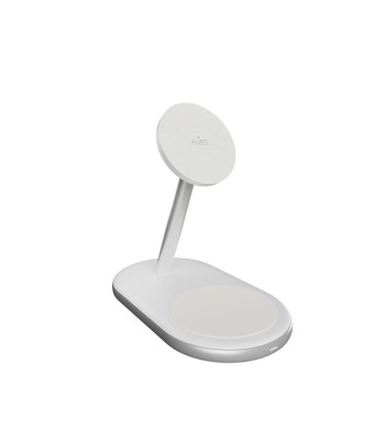 PURO 2-i-1 opladningsstation med Qi2-teknologi.