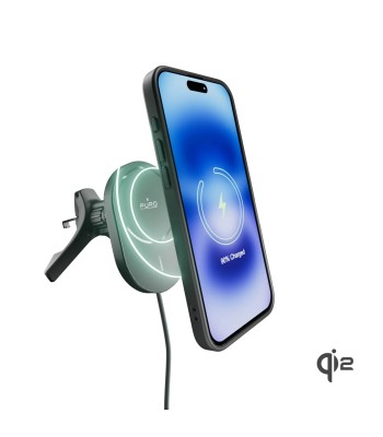 PURO Power Mag Holder magnetisk bilholder med trådløs Qi2-opladning